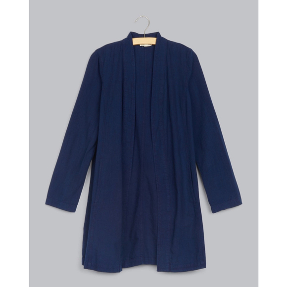 Eileen Fisher Sweaters - Women's Eileen Fisher Indigo Organic Cotton Jacket